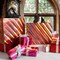 16 PCS Rose Gold Reusable Gift Bags with Handles & Bases – Shiny Non-Woven Medium Goodie Bags for Birthdays, Weddings, Parties, and Holidays (Rose Gold)